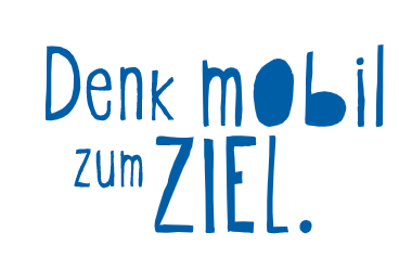 Denk mobil zum Ziel.